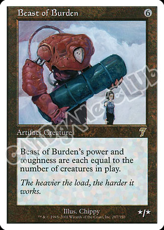 287 / 350 Beast of Burden rara (EN) -NEAR MINT-