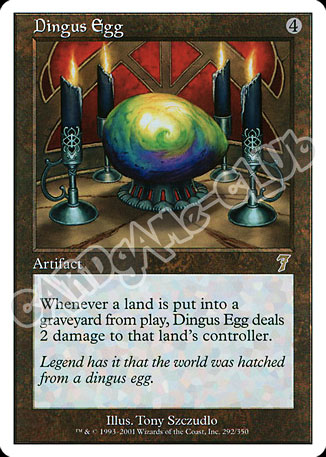 292 / 350 Dingus Egg rara (EN) -NEAR MINT-