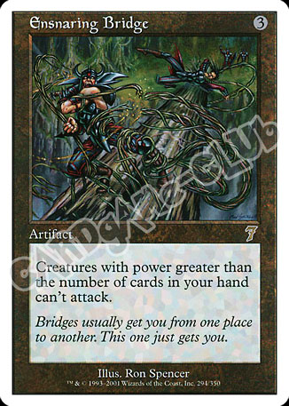 294 / 350 Ensnaring Bridge rara (EN) -NEAR MINT-