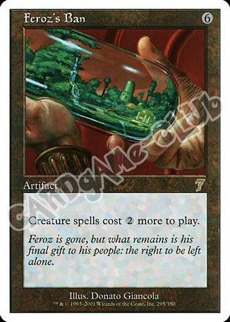 295 / 350 Feroz's Ban rara (EN) -NEAR MINT-