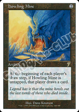 300 / 350 Howling Mine rara (EN) -NEAR MINT-