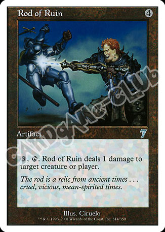 314 / 350 Rod of Ruin non comune (EN) -NEAR MINT-