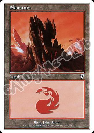 340 / 350 Mountain comune (EN) -NEAR MINT-