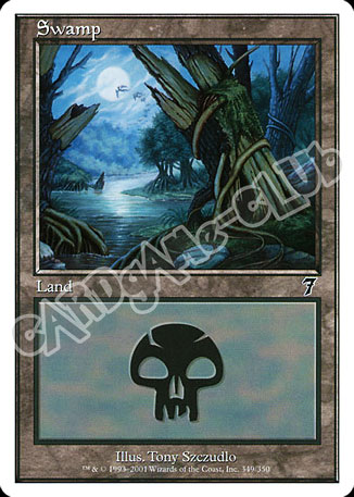 349 / 350 Swamp comune (EN) -NEAR MINT-