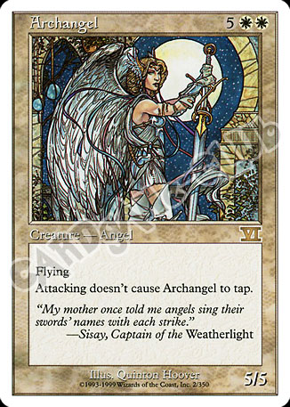 002 / 350 Archangel rara (EN) -NEAR MINT-