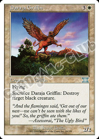 015 / 350 Daraja Griffin non comune (EN) -NEAR MINT-