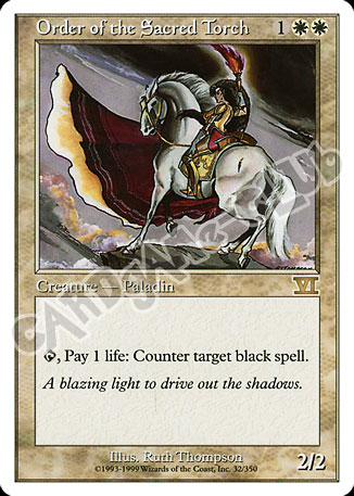 032 / 350 Order of the Sacred Torch rara (EN) -NEAR MINT-