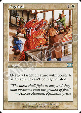 037 / 350 Reprisal non comune (EN) -NEAR MINT-