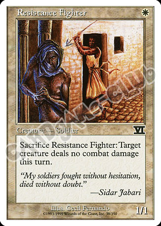 038 / 350 Resistance Fighter comune (EN) -NEAR MINT-
