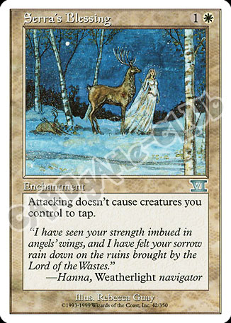 042 / 350 Serra's Blessing non comune (EN) -NEAR MINT-