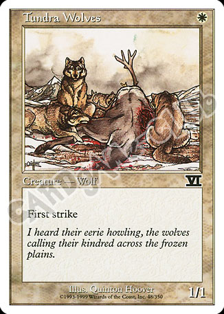 048 / 350 Tundra Wolves comune (EN) -NEAR MINT-