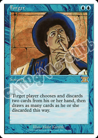 070 / 350 Forget rara (EN) -NEAR MINT-