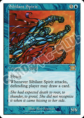 098 / 350 Sibilant Spirit rara (EN) -NEAR MINT-
