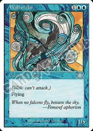 105 / 350 Wall of Air non comune (EN) -NEAR MINT-