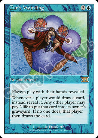 108 / 350 Zur's Weirding rara (EN) -NEAR MINT-