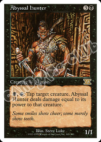 109 / 350 Abyssal Hunter rara (EN) -NEAR MINT-