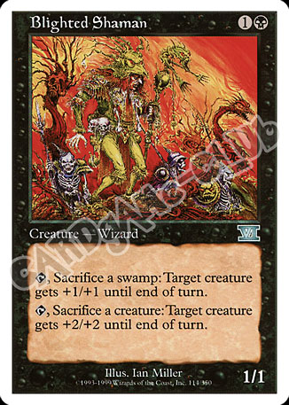 114 / 350 Blighted Shaman non comune (EN) -NEAR MINT-