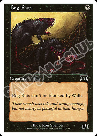 117 / 350 Bog Rats comune (EN) -NEAR MINT-