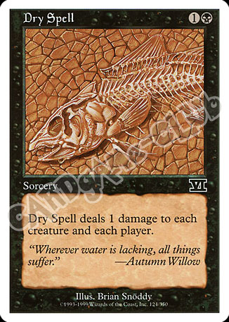 124 / 350 Dry Spell comune (EN) -NEAR MINT-