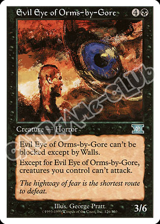 126 / 350 Evil Eye of Orms-by-Gore non comune (EN) -NEAR MINT-