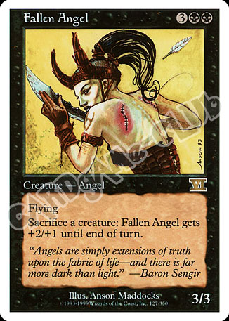 127 / 350 Fallen Angel rara (EN) -NEAR MINT-