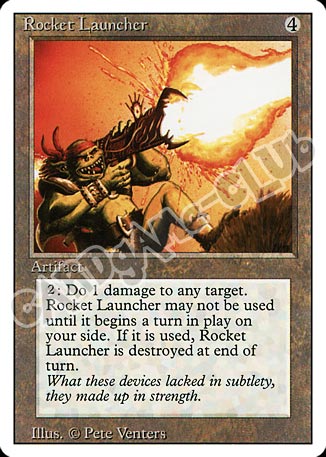 Rocket Launcher rara (EN) -NEAR MINT-