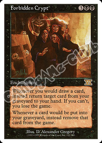 132 / 350 Forbidden Crypt rara (EN) -NEAR MINT-