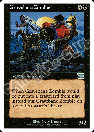 133 / 350 Gravebane Zombie non comune (EN) -NEAR MINT-