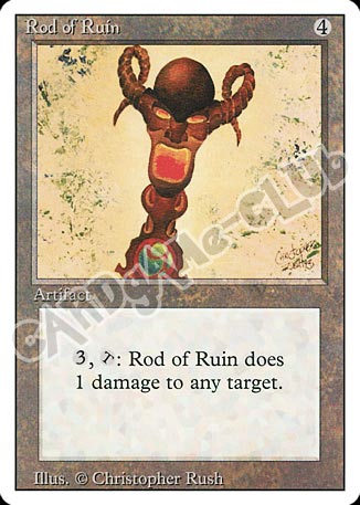 Rod of Ruin non comune (EN) -NEAR MINT-