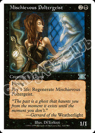 144 / 350 Mischievous Poltergeist non comune (EN) -NEAR MINT-