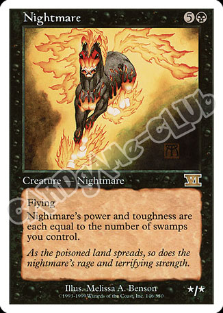 146 / 350 Nightmare rara (EN) -NEAR MINT-