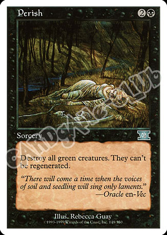 148 / 350 Perish non comune (EN) -NEAR MINT-