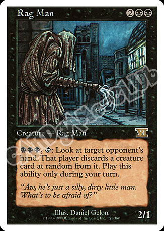 151 / 350 Rag Man rara (EN) -NEAR MINT-