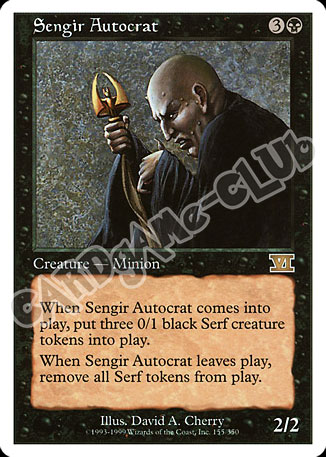 155 / 350 Sengir Autocrat rara (EN) -NEAR MINT-