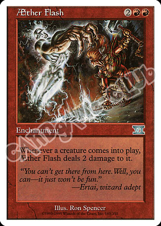 163 / 350 Aether Flash non comune (EN) -NEAR MINT-