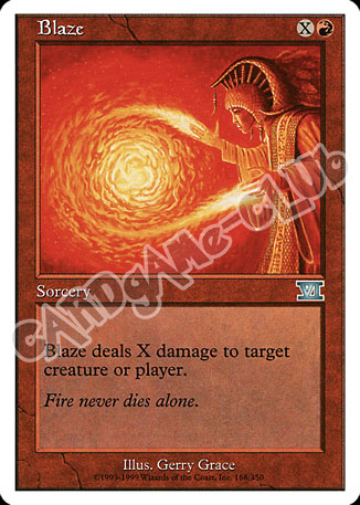 168 / 350 Blaze non comune (EN) -NEAR MINT-