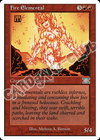 176 / 350 Fire Elemental non comune (EN) -NEAR MINT-