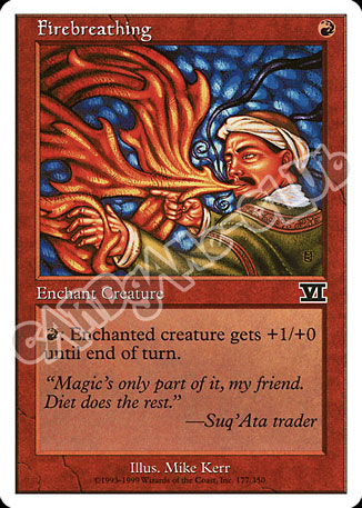 177 / 350 Firebreathing comune (EN) -NEAR MINT-