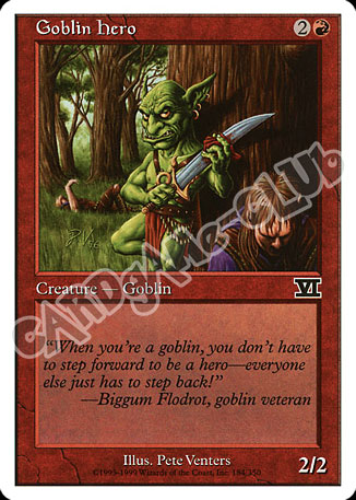 184 / 350 Goblin Hero comune (EN) -NEAR MINT-