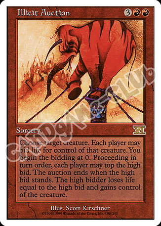 190 / 350 Illicit Auction rara (EN) -NEAR MINT-