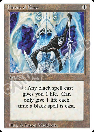 Throne of Bone non comune (EN) -NEAR MINT-