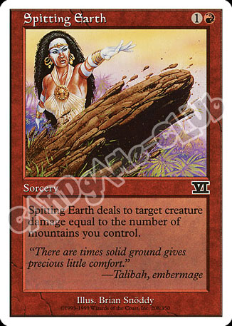 208 / 350 Spitting Earth comune (EN) -NEAR MINT-