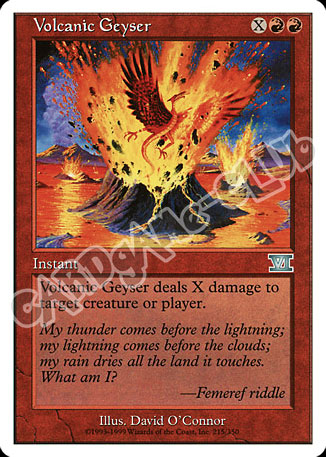 215 / 350 Volcanic Geyser non comune (EN) -NEAR MINT-