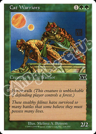 219 / 350 Cat Warriors comune (EN) -NEAR MINT-