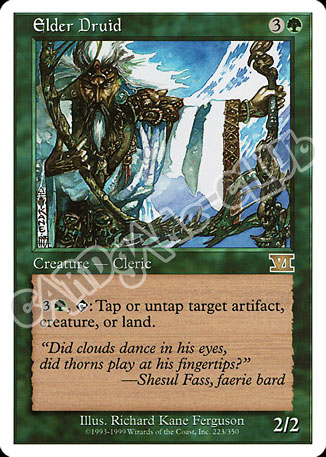 223 / 350 Elder Druid rara (EN) -NEAR MINT-