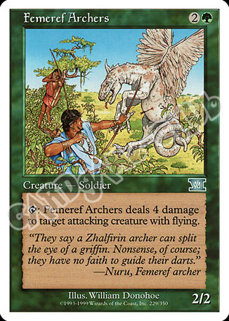 229 / 350 Femeref Archers non comune (EN) -NEAR MINT-