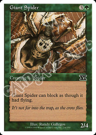 234 / 350 Giant Spider comune (EN) -NEAR MINT-