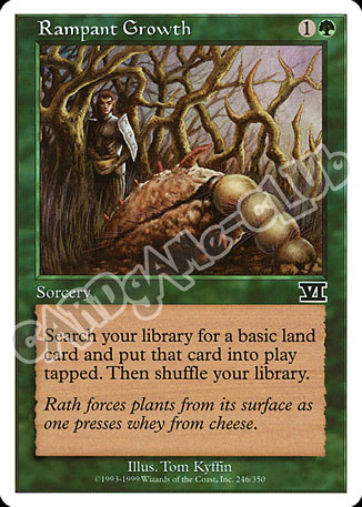 246 / 350 Rampant Growth comune (EN) -NEAR MINT-