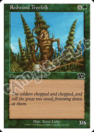 247 / 350 Redwood Treefolk comune (EN) -NEAR MINT-