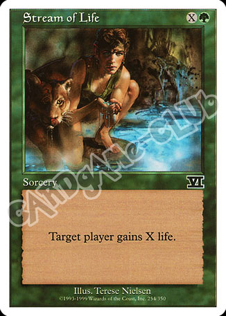 254 / 350 Stream of Life comune (EN) -NEAR MINT-